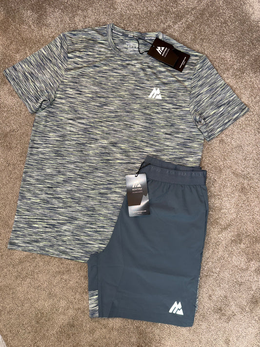 MONTIREX TSHIRT & SHORTS FULL SET - GREY