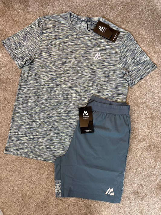MONTIREX TSHIRT & SHORTS FULL SET - GREY