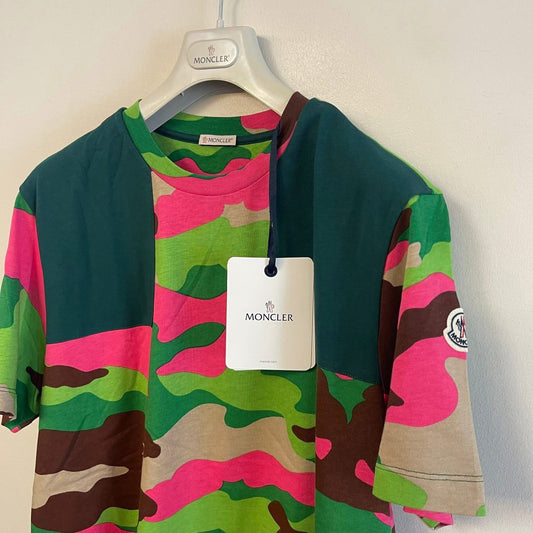 MONCLER LOGO TSHIRT - CAMO