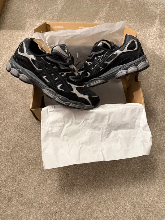 ASICS GEL NYC TRAINERS - BLACK