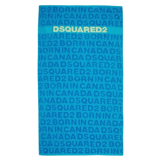 DSQUARED2 MILANO TOWEL - BLUE