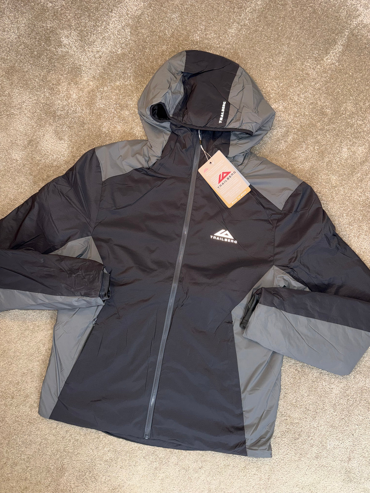 TRAILBERG INSULATED JACKET - GREY