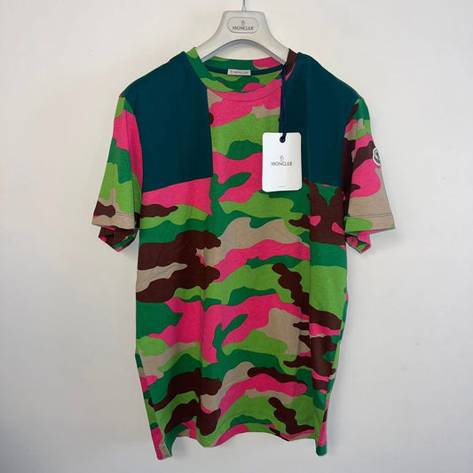 MONCLER LOGO TSHIRT - CAMO