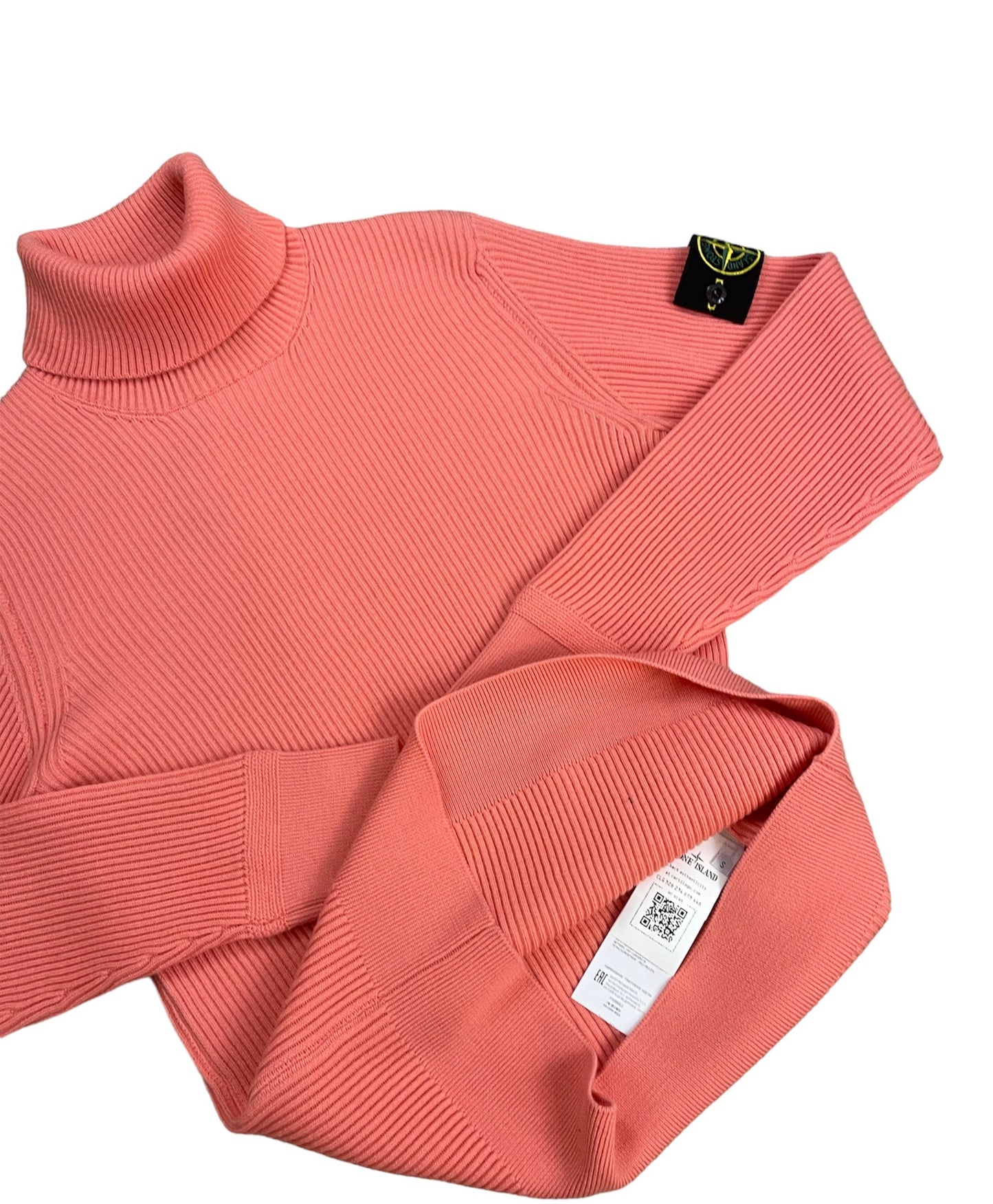 STONE ISLAND LANA WOOL TURTLENECK JUMPER - PESCA
