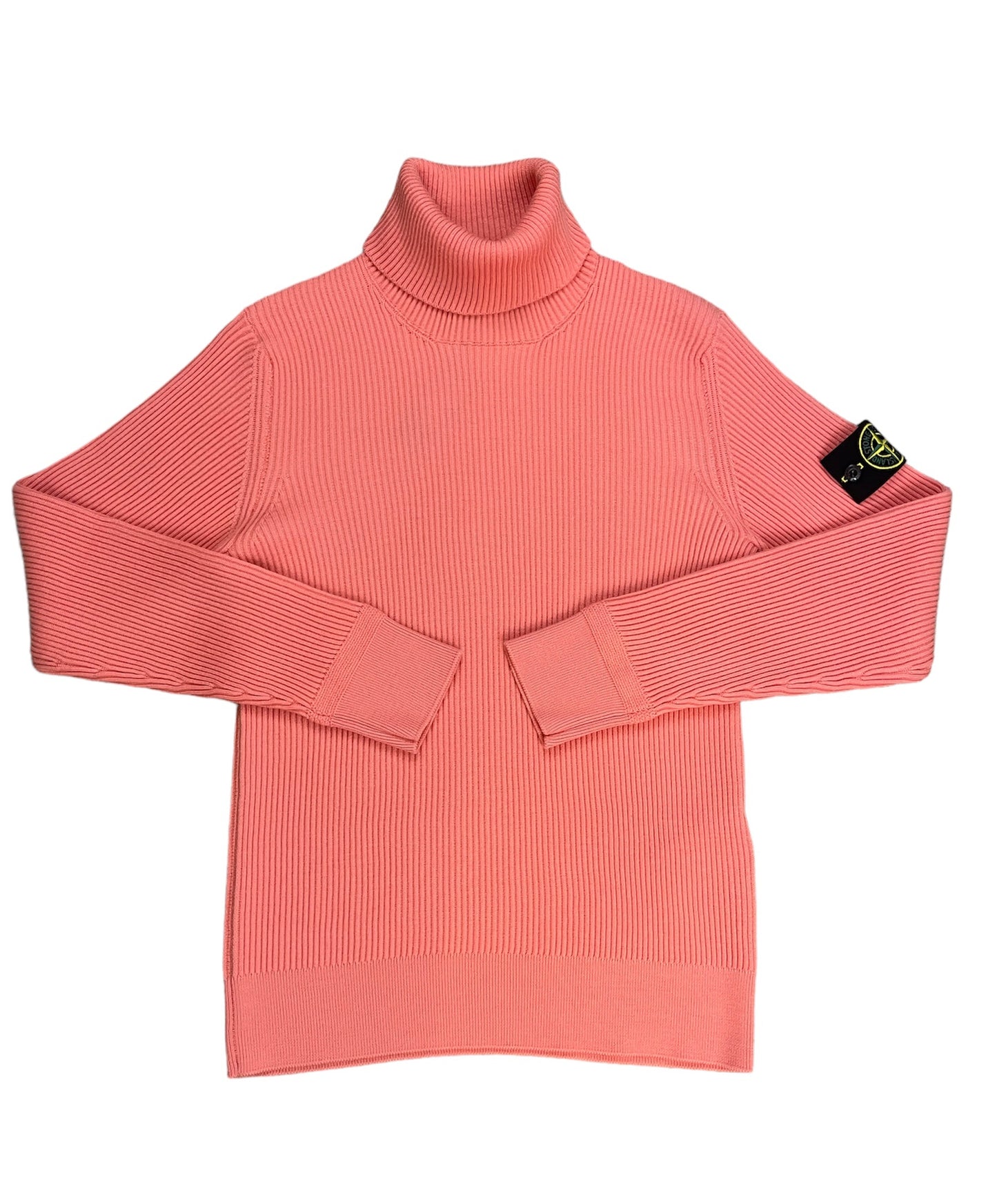 STONE ISLAND LANA WOOL TURTLENECK JUMPER - PESCA