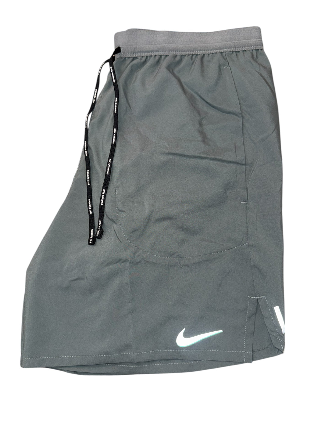 NIKE DRI - FIT FLEX STRIDE 7” SHORTS - GREY
