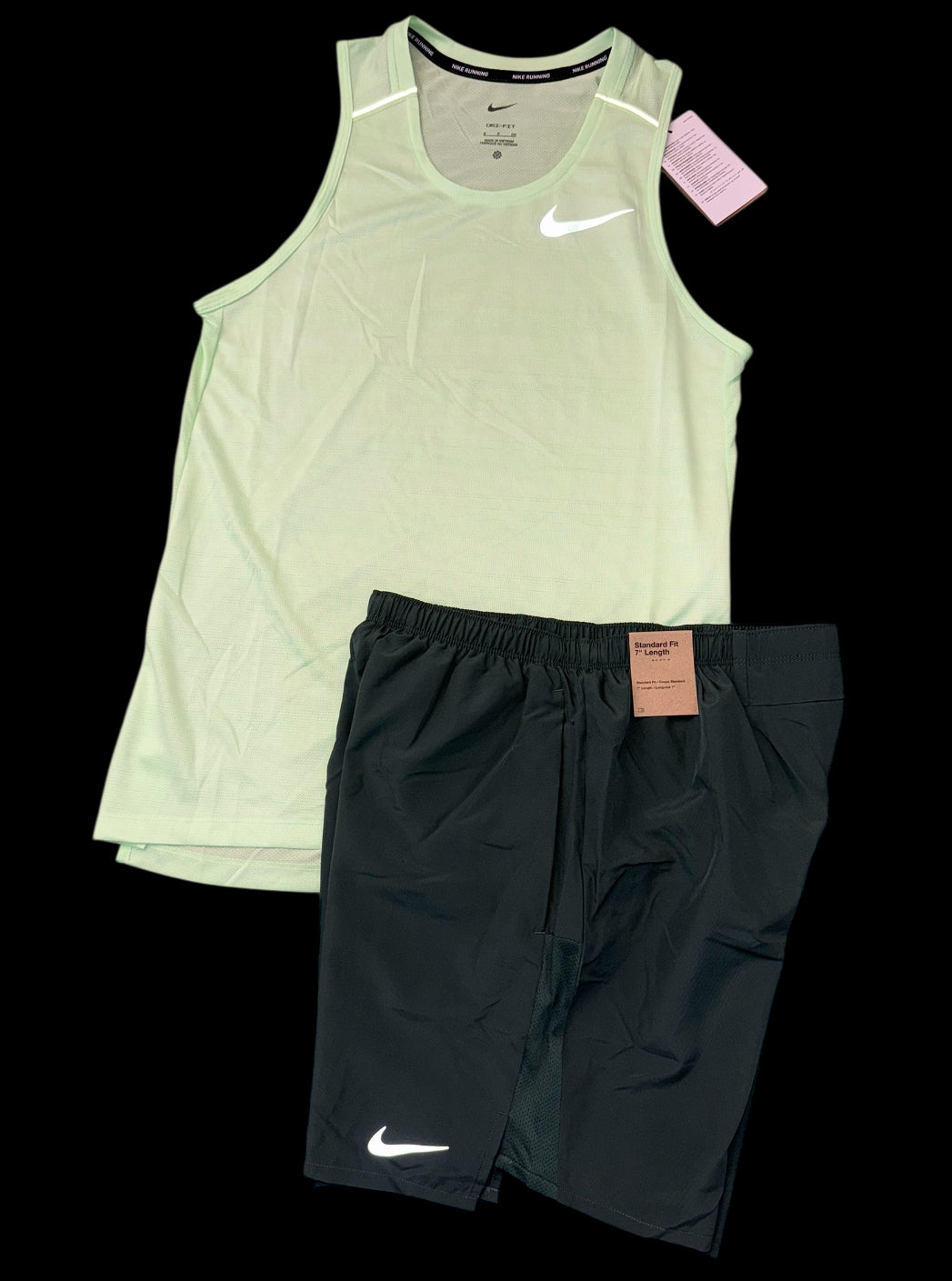 NIKE DRI - FIT 1.0 MILER VEST - NEON