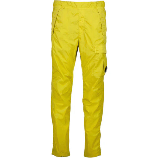 C.P. COMPANY CHROME-R CARGO TROUSER BOTTOMS - GOLDEN PALM