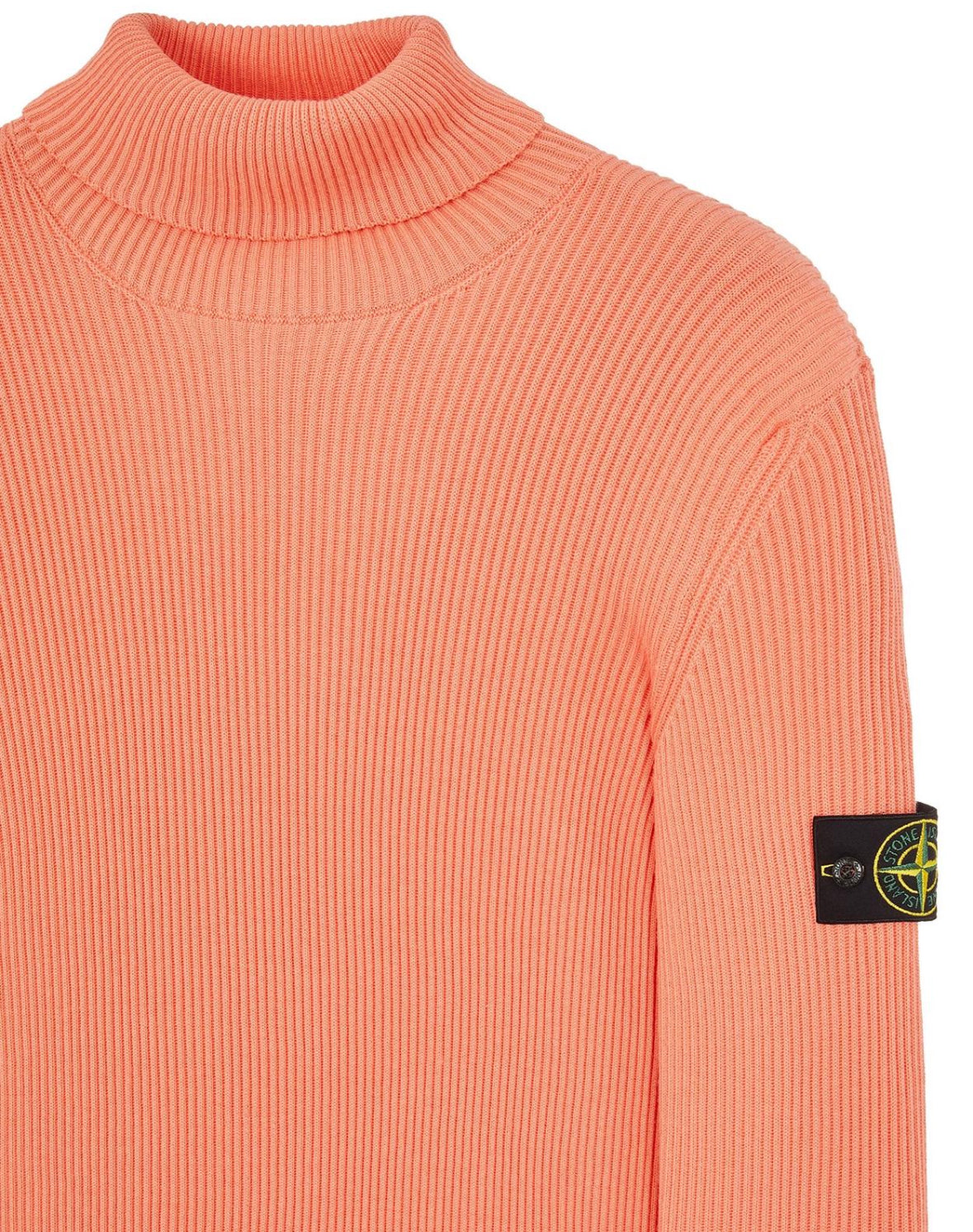 STONE ISLAND LANA WOOL TURTLENECK JUMPER - PESCA