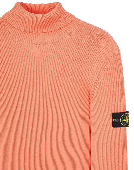 STONE ISLAND LANA WOOL TURTLENECK JUMPER - PESCA