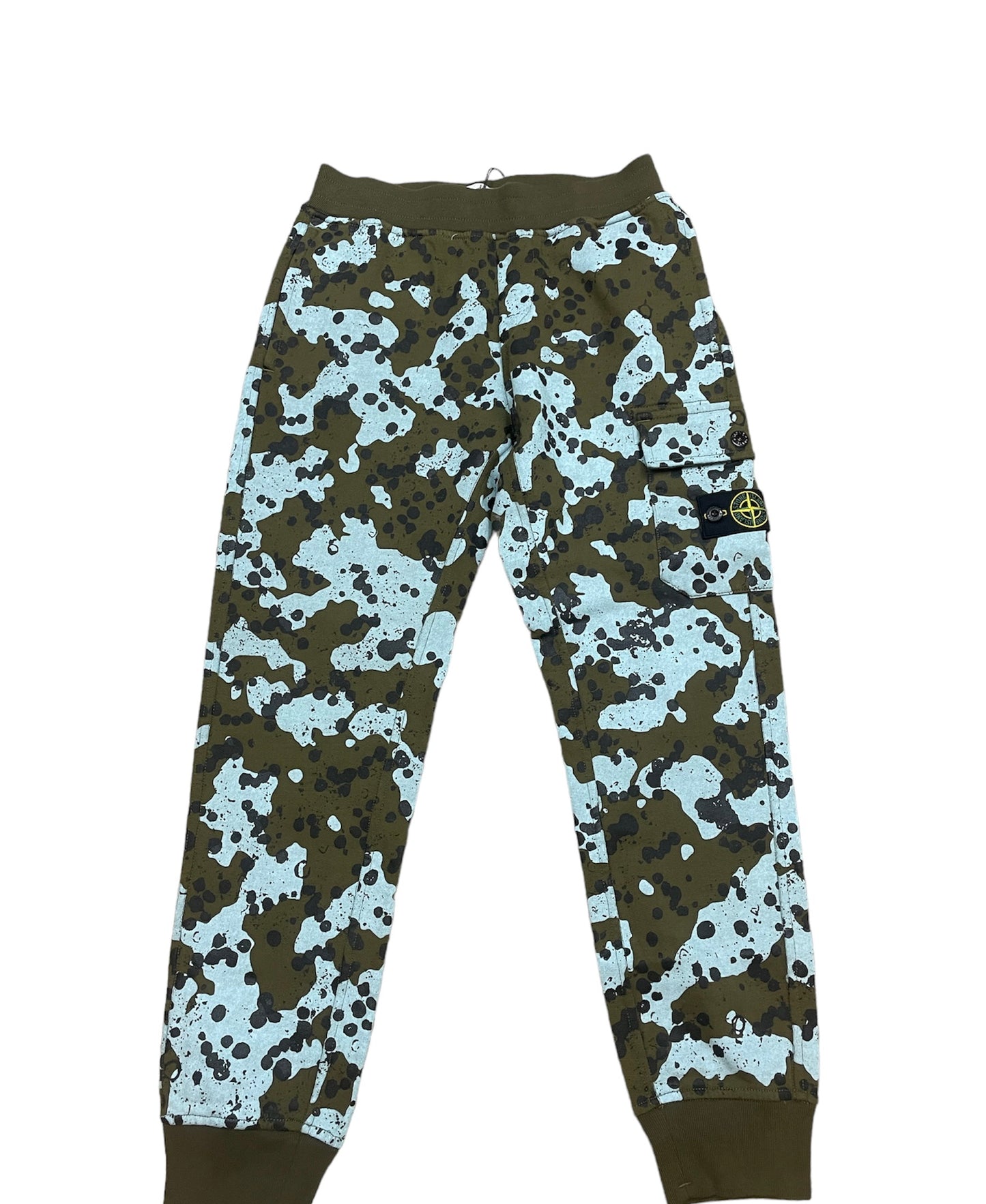 KIDS STONE ISLAND CAMO LOGO FULL TRACKSUIT