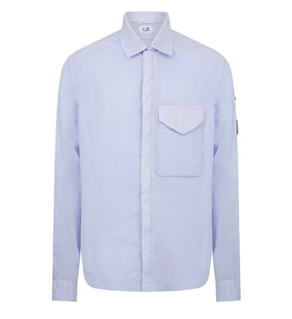 C.P. COMPANY CHROME LENS OVERSHIRT JACKET - COSMIC SKY