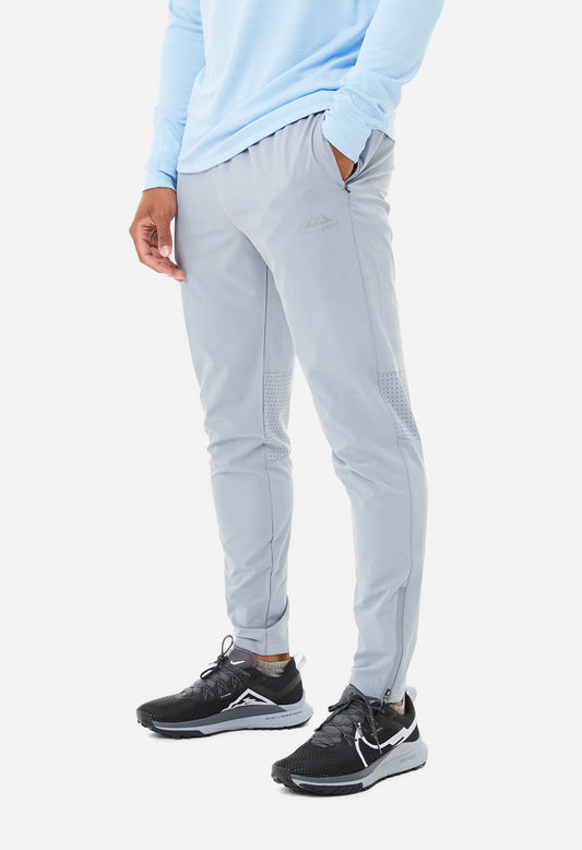 TRAILBERG CLOUD 3.0 LOGO OUTDOOR PANTS - SKY BLUE / GREY