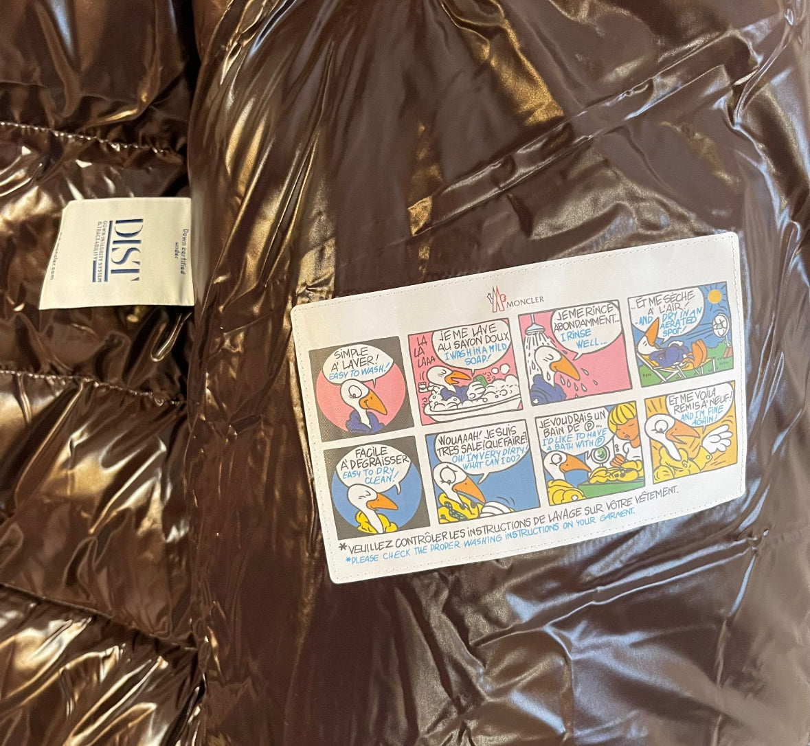 MONCLER MAYA DOWN PUFFER JACKET - NAVY