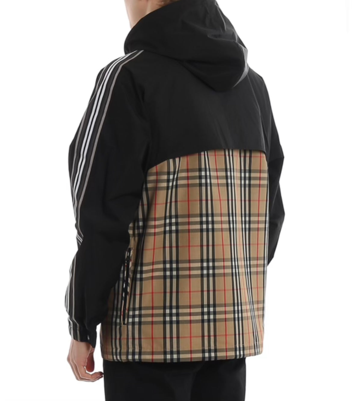 BURBERRY COMPTON VINTAGE CHECK WINDBREAKER JACKET