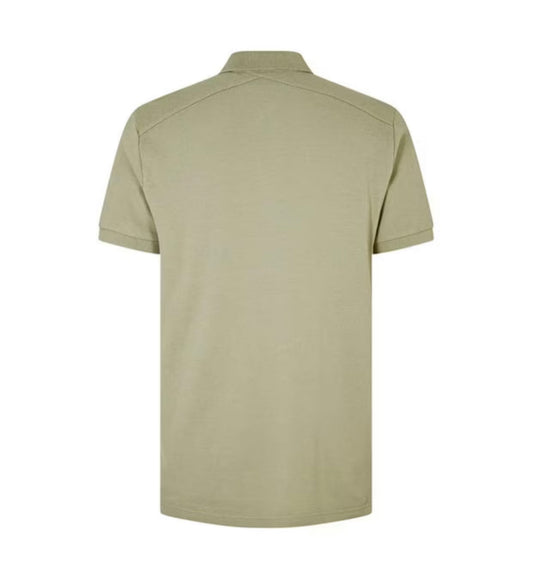 MA.STRUM LOGO COTTON POLO SHIRT - LIGHT GREEN