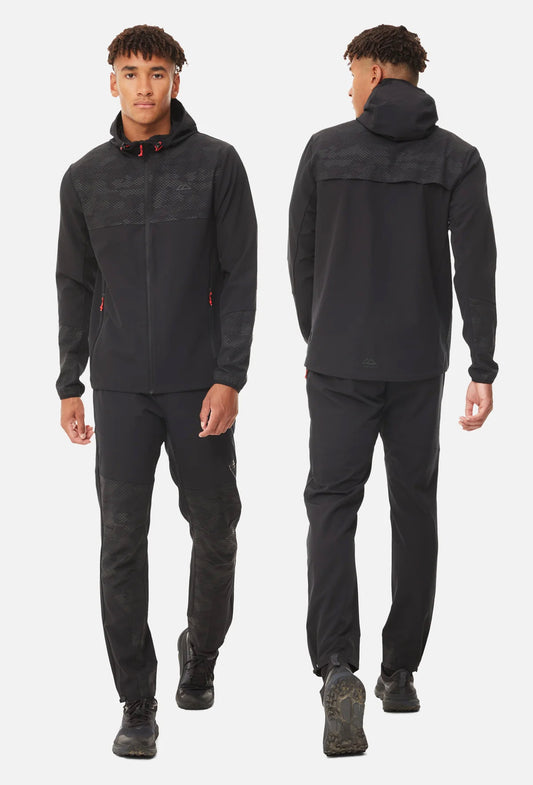 TRAILBERG VEIL LOGO FULL TRACKSUIT - BLACK