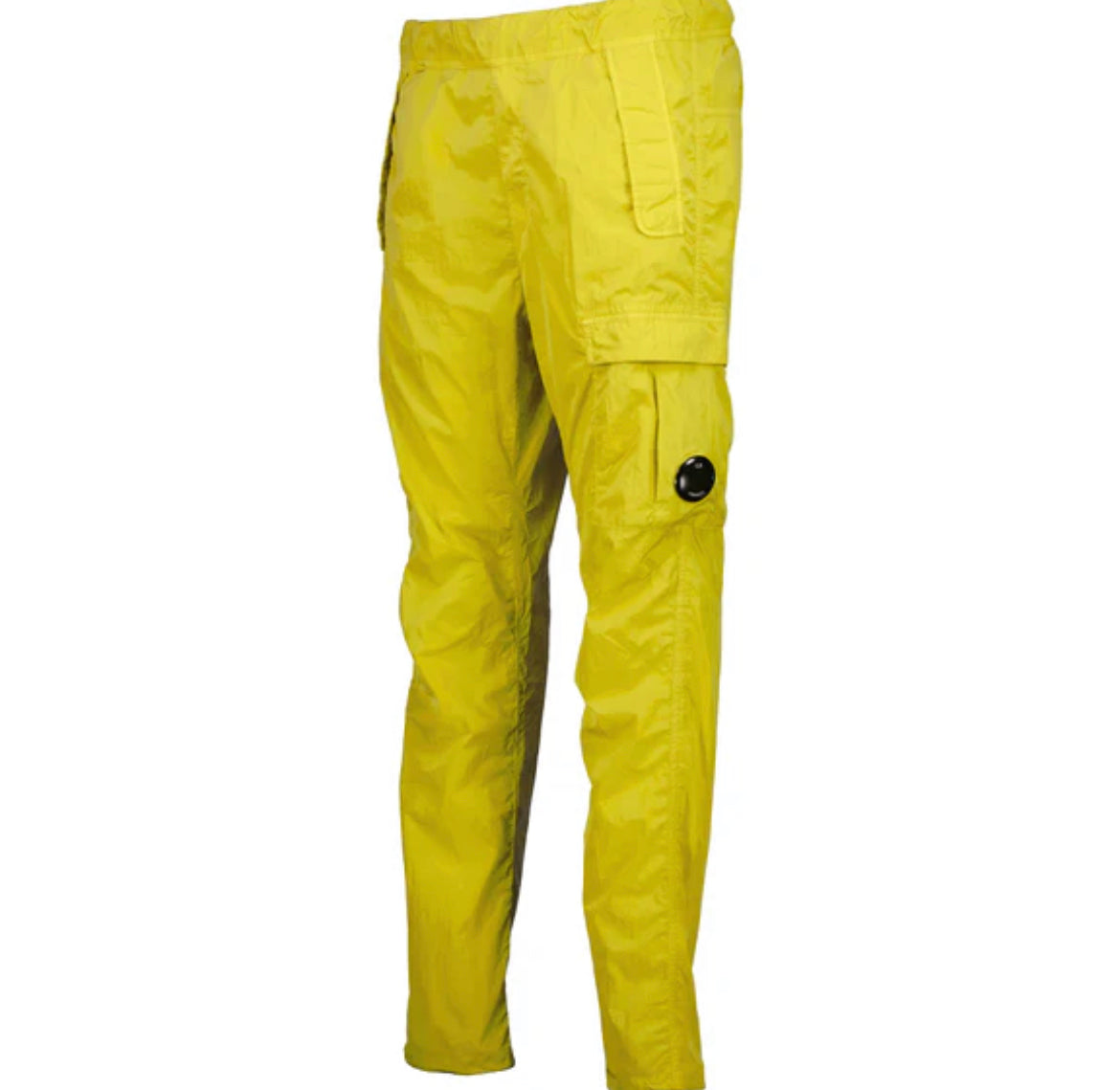 C.P. COMPANY CHROME-R CARGO TROUSER BOTTOMS - GOLDEN PALM