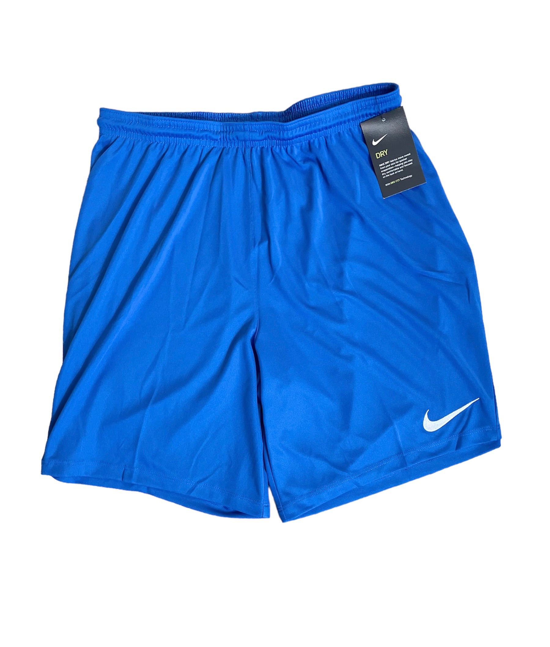 NIKE DRI FIT SHORTS ROYAL BLUE