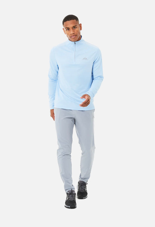 TRAILBERG CLOUD 3.0 LOGO OUTDOOR PANTS - SKY BLUE / GREY