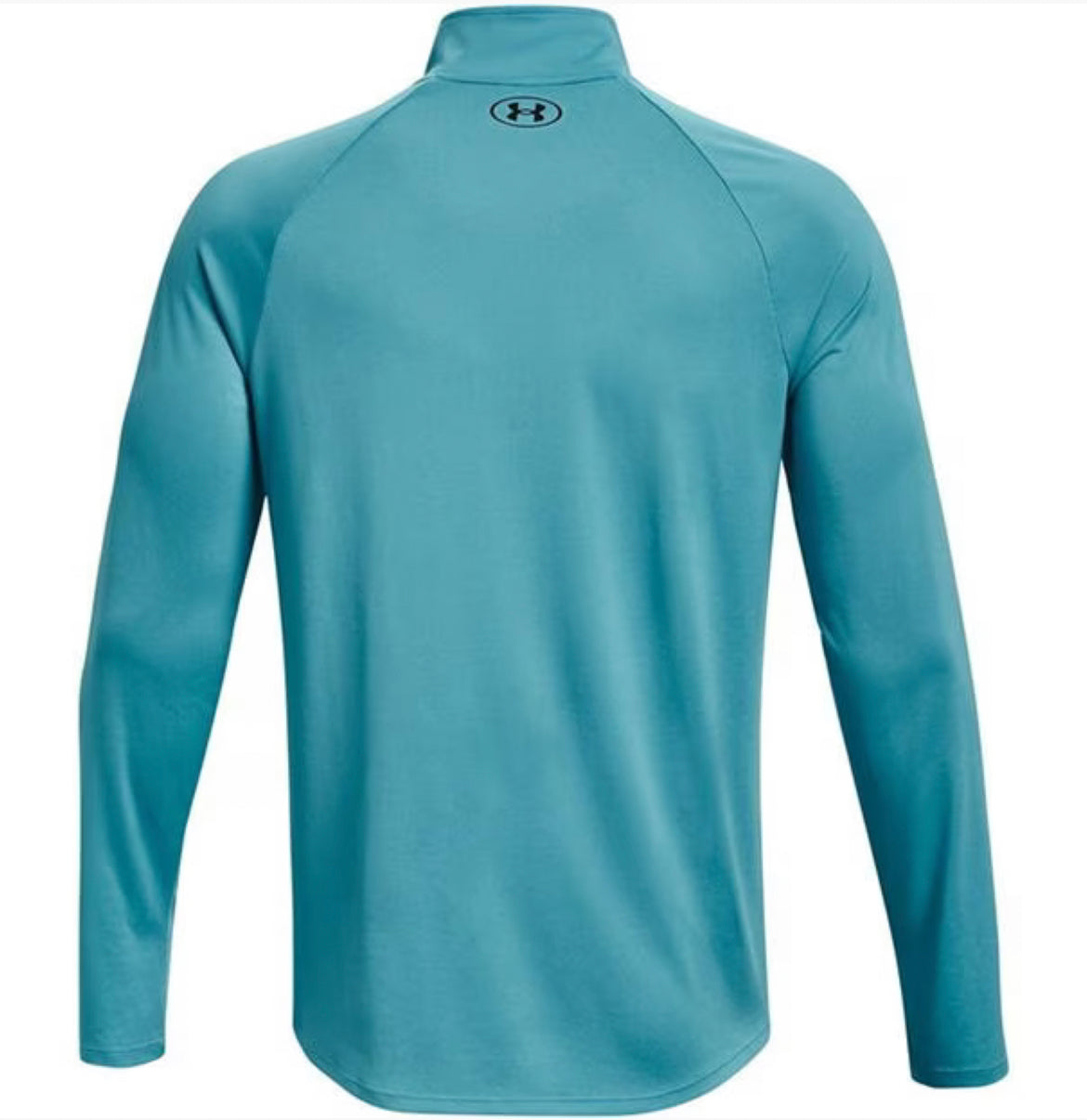 UNDER ARMOUR TECH HALF ZIP TOP - GLACIER BLUE