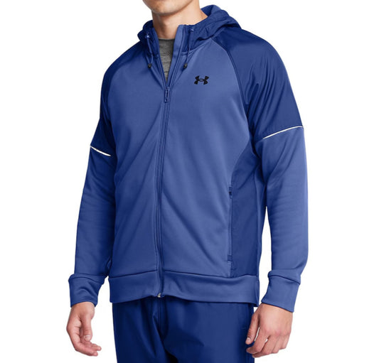UNDER ARMOUR STORM ZIP UP HOODIE - BLUE