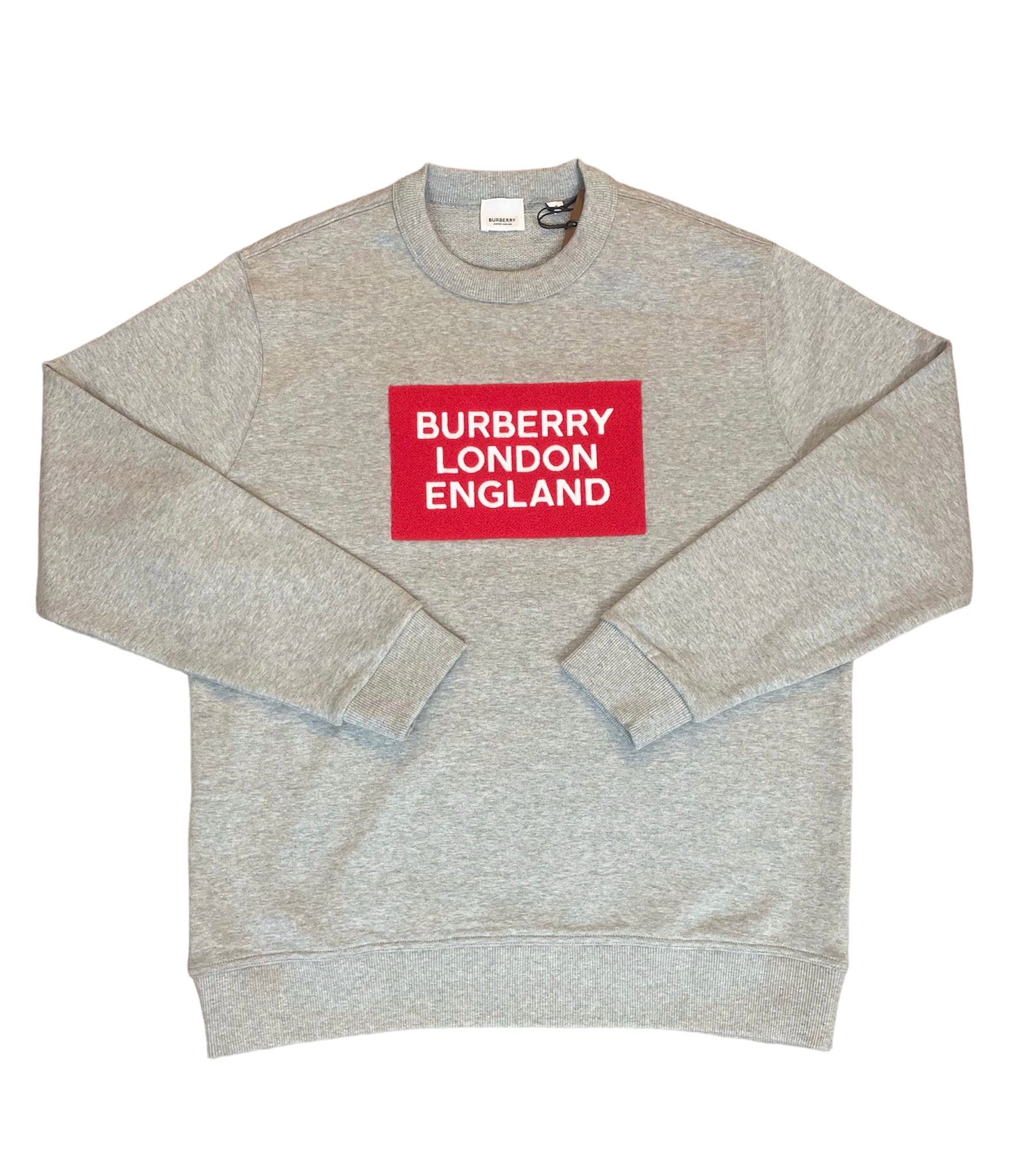 Burberry gray outlet sweater