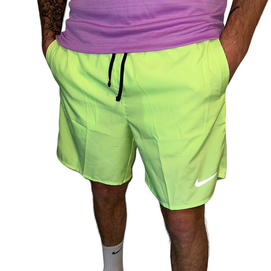 NIKE DRI - FIT 7” CHALLENGER SHORTS - NEON