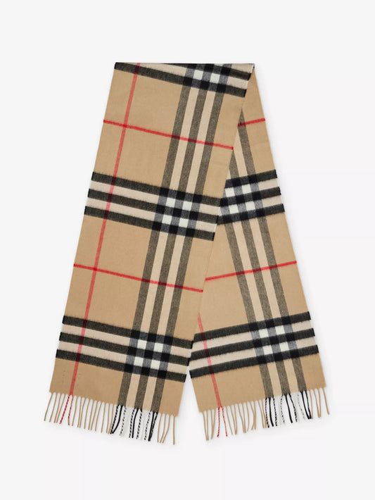 BURBERRY CASHMERE SCARF