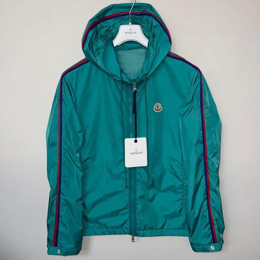 MONCLER HATTAB WINDBREAKER JACKET - TURQUOISE GREEN