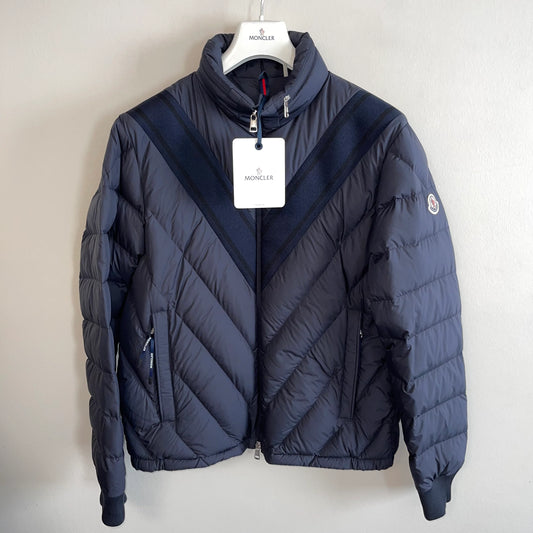 MONCLER BARROT DOWN PUFFER JACKET - NAVY
