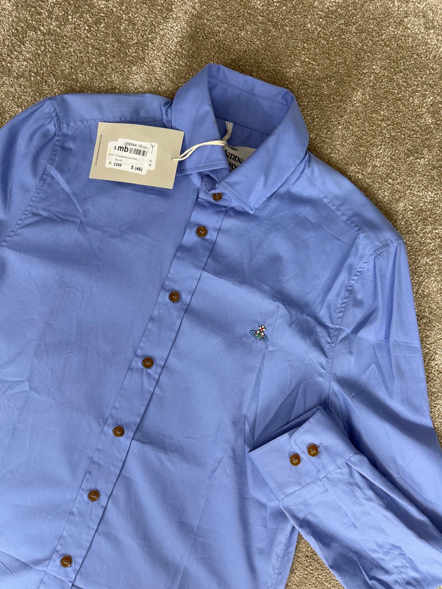 VIVIENNE WESTWOOD LONGSLEEVE BUTTON SHIRT -