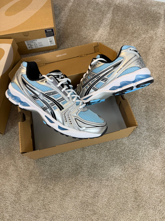 ASICS GEL KAYANO 14 TRAINERS - ARCTIC SKY BLUE
