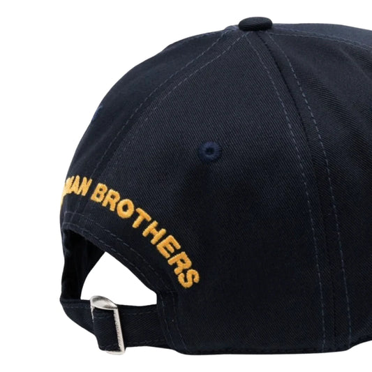 DSQUARED2 LOGO BASEBALL CAP - BLACK