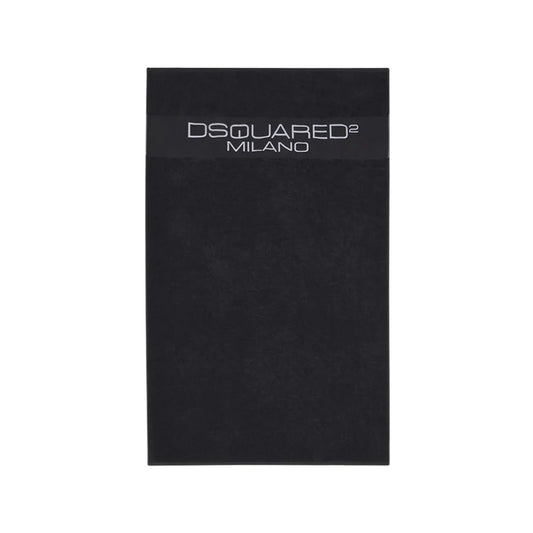 DSQUARED2 MILANO TOWEL - BLACK