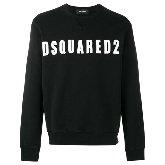 DSQUARED2 LOGO SWEATSHIRT - BLACK