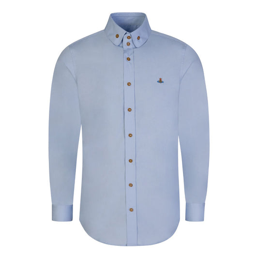VIVIENNE WESTWOOD LONGSLEEVE BUTTON SHIRT - SKY BLUE