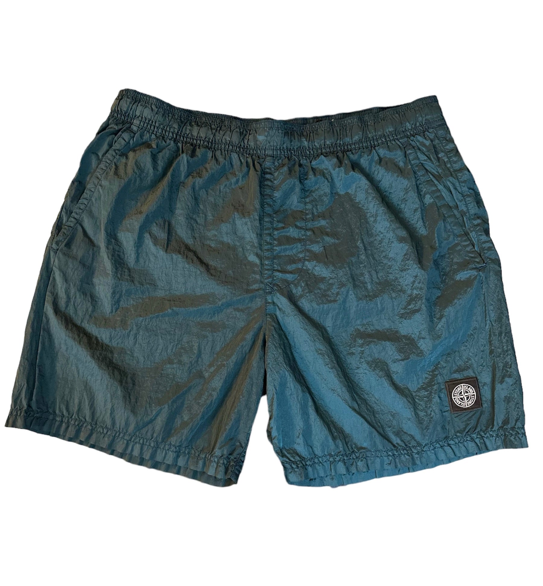 Stone island shorts hot sale nylon metal