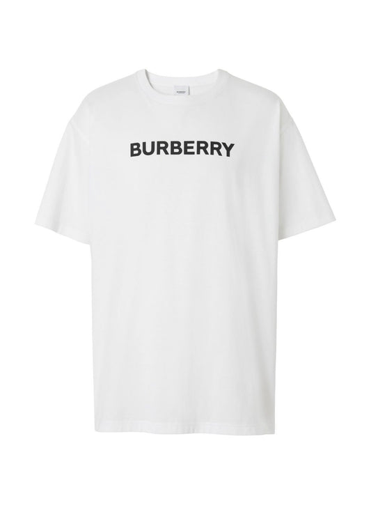 BURBERRY LONDON HARRISTON LOGO TSHIRT - WHITE