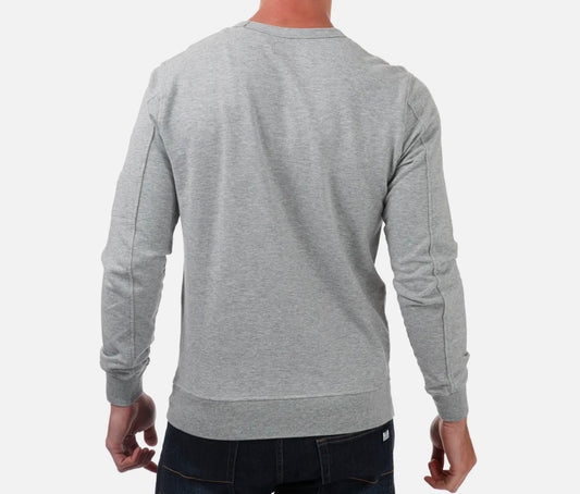C.P. COMPANY LENS SWEATSHIRT - GREY