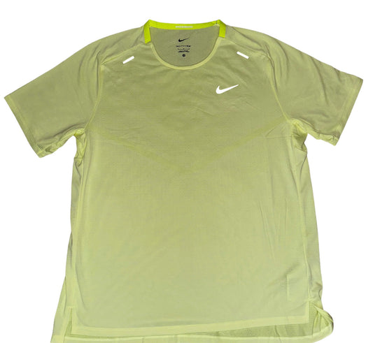 NIKE DRI - FIT ADV TECHKNIT TSHIRT - NEON / YELLOW