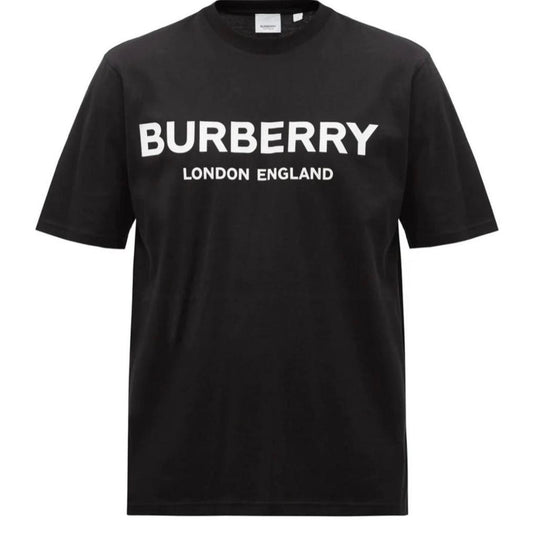 BURBERRY LONDON ENGLAND LETCHFORD LOGO TSHIRT - BLACK