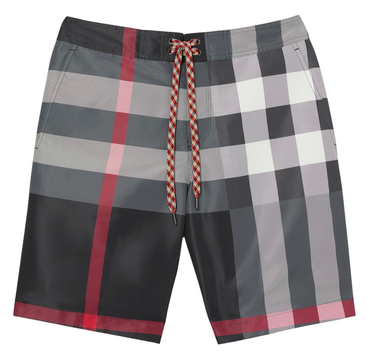 BURBERRY LONDON CHECK SWIM SHORTS - NAVY