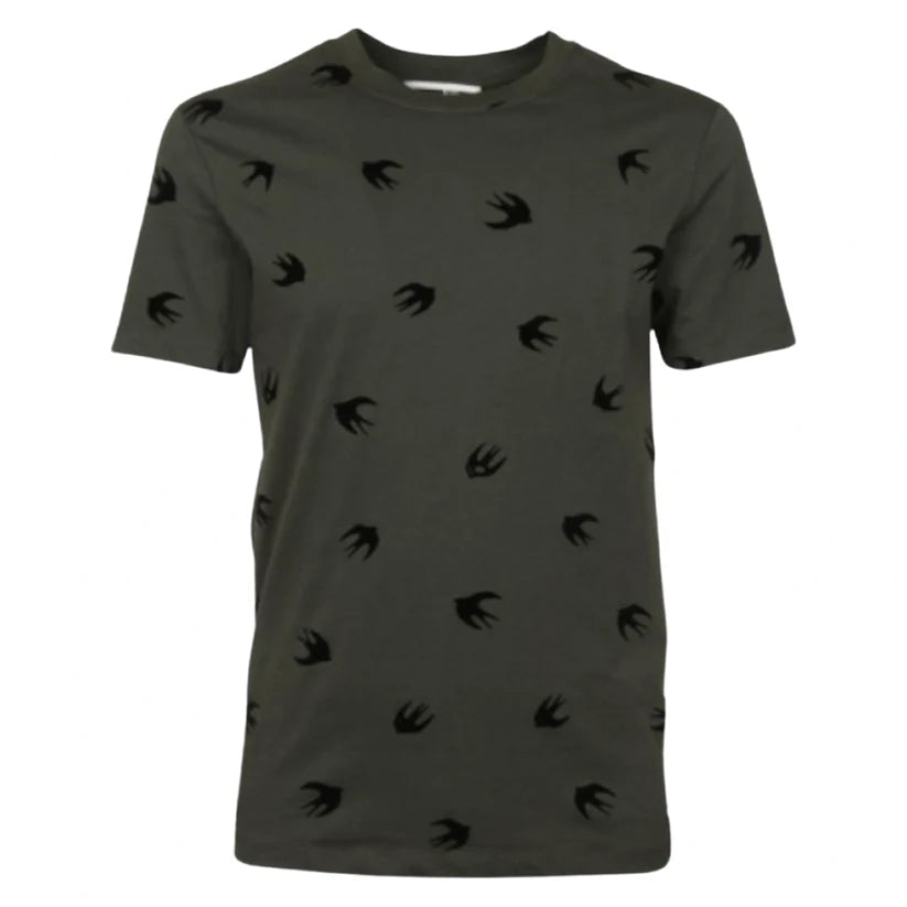 Alexander mcqueen swallow tshirt best sale