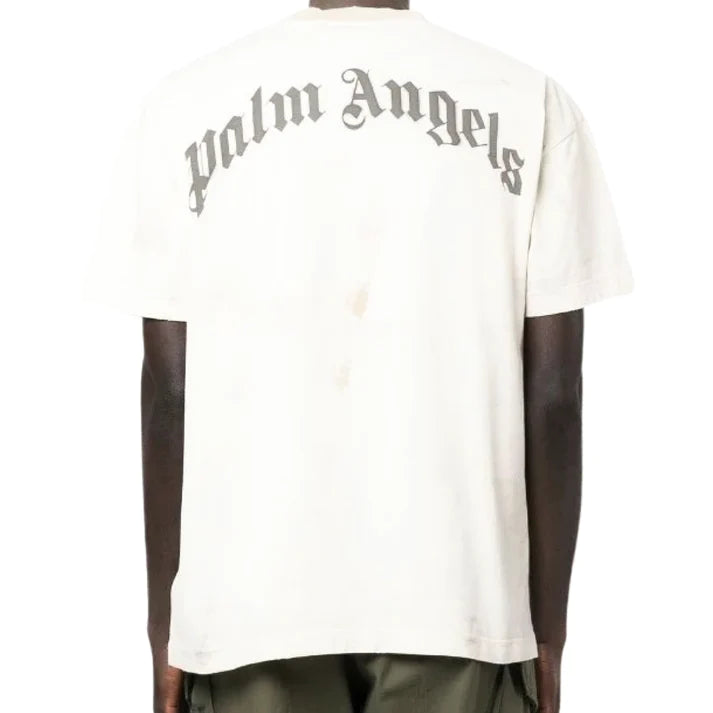 PALM ANGELS PALM TREE LOGO - WHITE