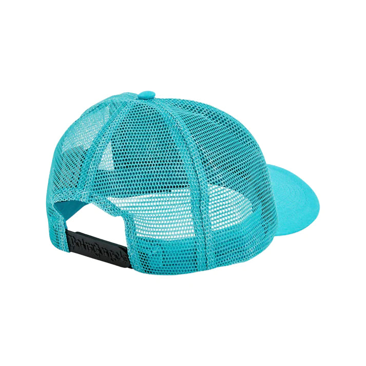 PALM ANGELS PARADISE LOGO CAP - BLUE / WHITE