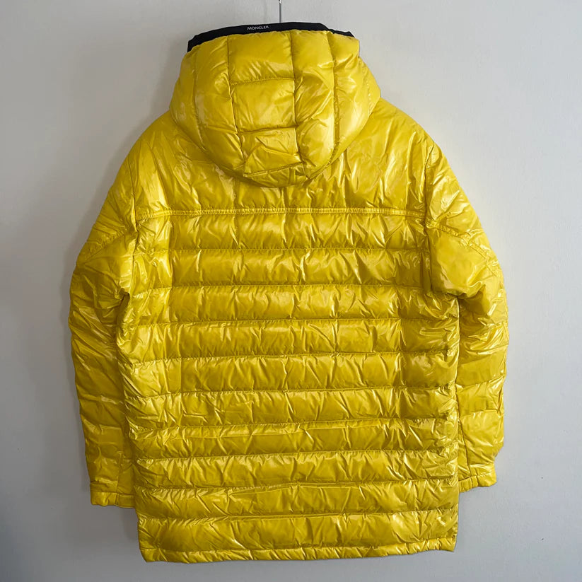 MONCLER AVEYRON DOWN PADDED JACKET - YELLOW