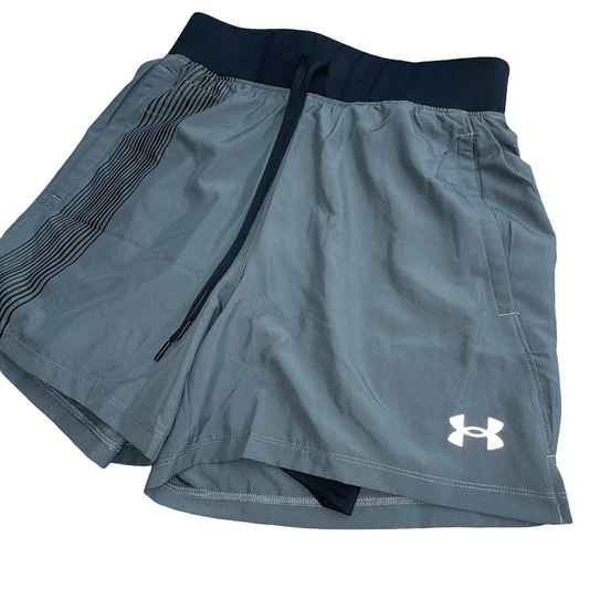 UNDER ARMOUR SPEED STRIDE 2 IN 1 SHORTS - GREY