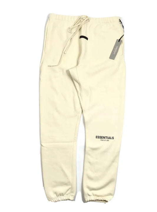 ESSENTIALS FEAR OF GOD TRACKSUIT PANTS - CREAM