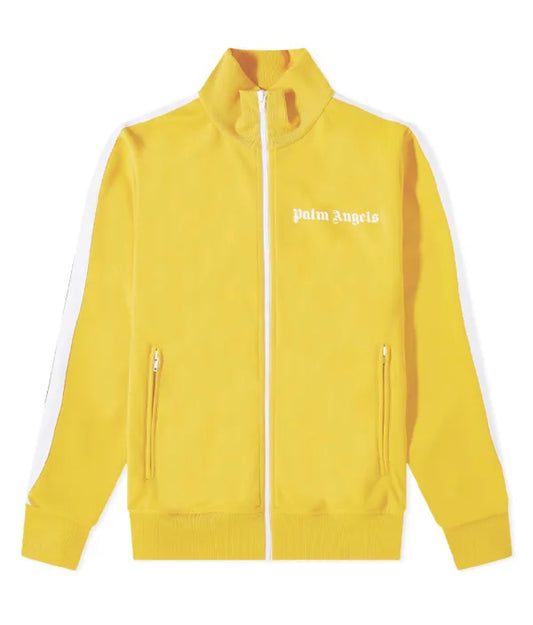 PALM ANGELS TRACKSUIT TRACK JACKET - YELLOW